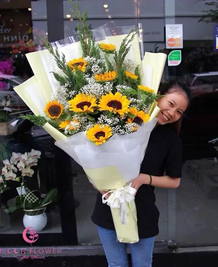 bo-hoa-huong-duong-tang-sinh-nhat-2 bó hoa hướng dương tặng sinh nhật