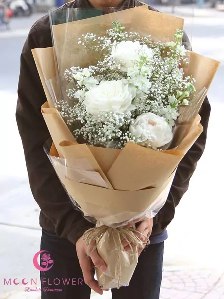 Bó hoa tặng Mẹ tặng Vợ HOA MẪU ĐƠN