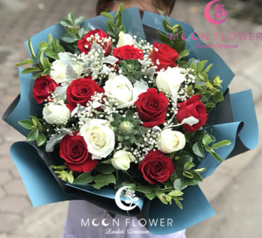 Bó hoa tặng sinh nhật tại hà nội hoa hồng đỏ