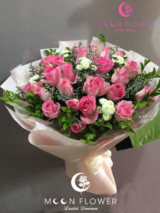 Bó hoa tặng sinh nhật tại hà nội hồng sen