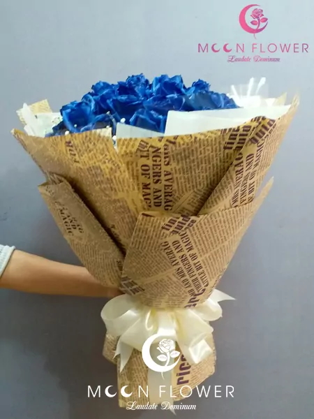 Bó hoa tặng sinh nhật tại hà nội hồng xanh