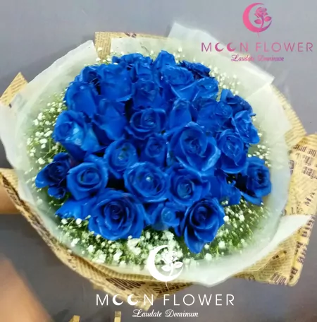 Bó hoa tặng sinh nhật tại hà nội hồng xanh