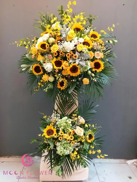 Lẵng hoa chúc mừng khai trương