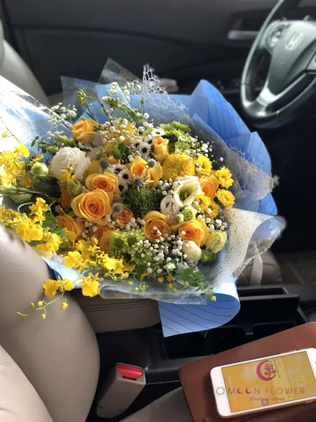 Bó hoa tặng 20 tháng 10 bó hoa tặng cấp trên