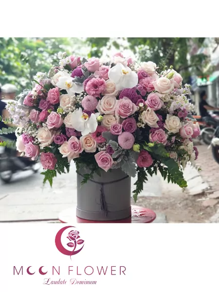 Bình hoa tặng ngày lễ Valentine