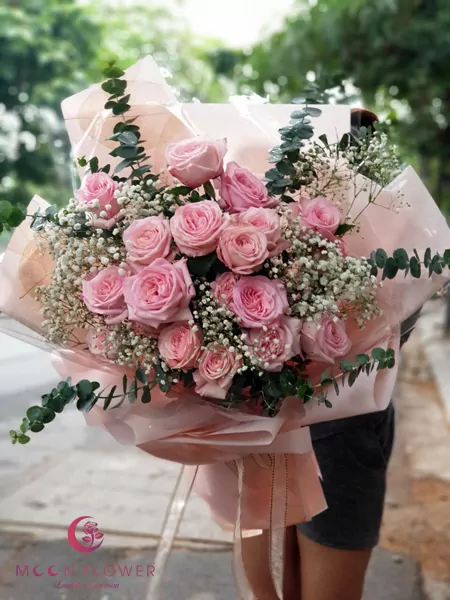 Bó hoa hồng Ohara siêu đẹp - Làm bạn gái anh nhé!
