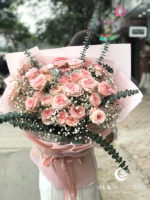 Bó hoa sinh nhật Hà Nội - Hồng OHARA