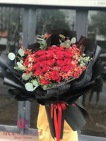 Bó hoa hồng đỏ tặng vợ - Tình yêu vĩnh cửu