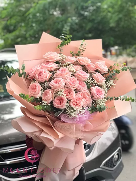 Bó hoa hồng ohara - Ngọt Ngào Cuốn Hút