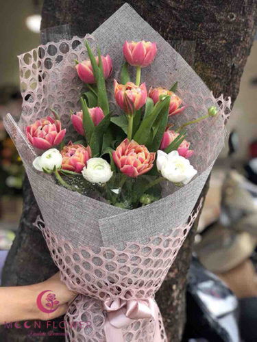 Bó hoa tuylip đẹp - Huyền Bí