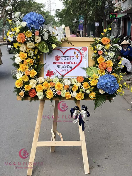 Khung ảnh chúc mừng Hà Nội - Rạng Rỡ