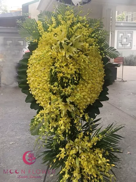 Vòng hoa tang lễ - Cõi Phúc