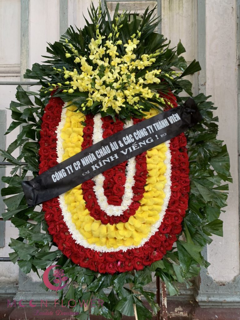 Vòng hoa ovan - Xoa Dịu