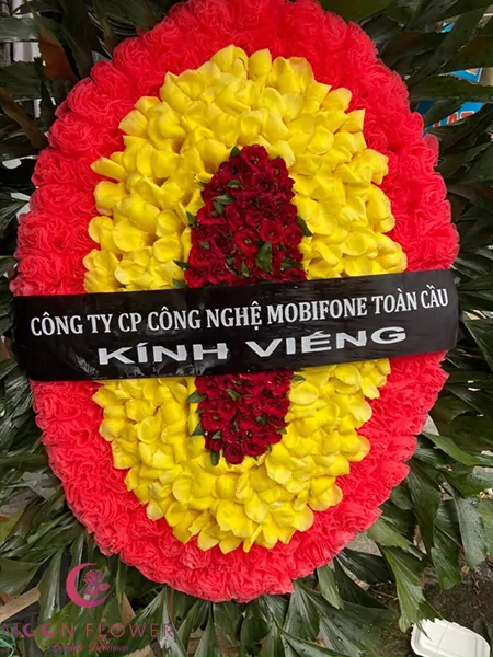 Vòng hoa tang lễ giá rẻ - Phân Ưu