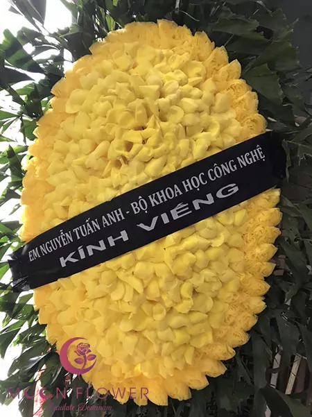 Vòng hoa tang lễ giá rẻ - Nhẹ Nhàng