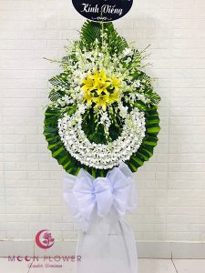 Vòng hoa tang lễ Hà Nội - Tôn Kính