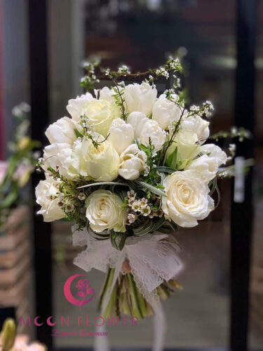 Bó hoa cô dâu - Niềm vui ngày chung đôi