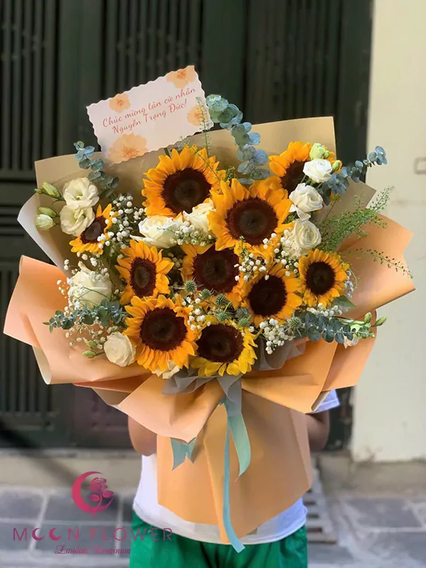 Bó hoa hướng dương - Niềm hạnh phúc
