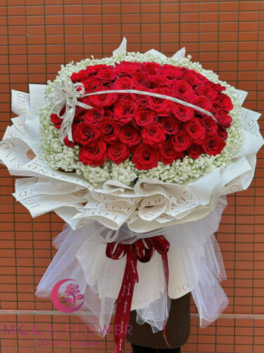 Bó hoa hồng Valentine Vĩnh Cửu