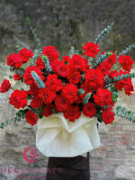 Giỏ hoa hồng Valentine Mãi Yêu