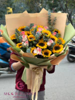 Bó hoa tặng hội nghị - Cảm Kích