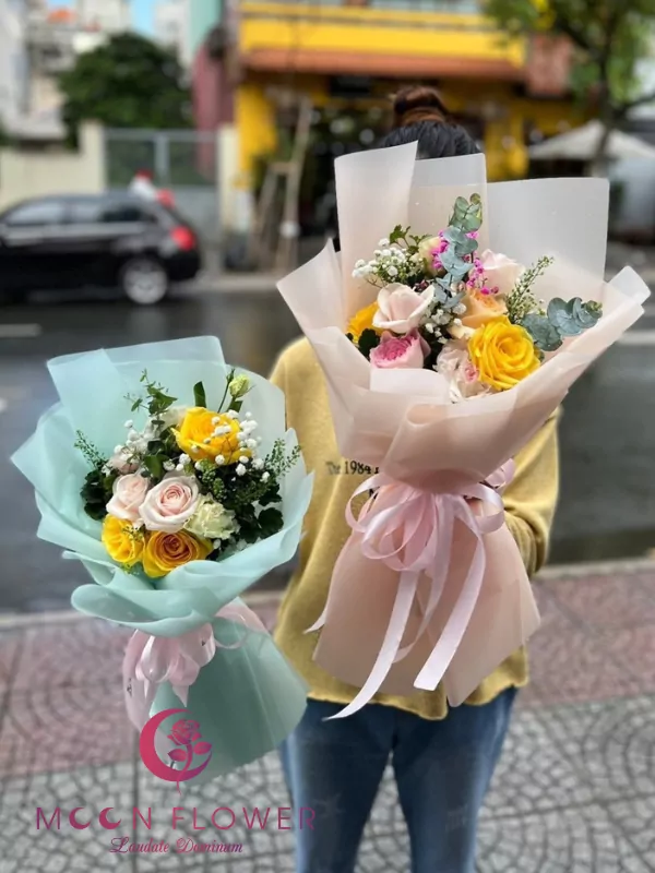 Bó hoa tặng hội nghị - Lòng Biết Ơn