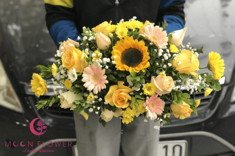 Hoa để bàn hội nghị - Tươi Mới