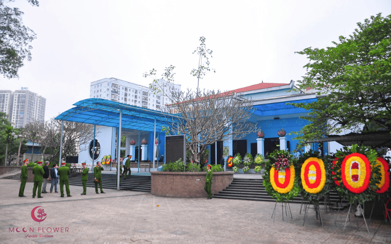 Khuôn viên nhà tang lễ bệnh viện 198