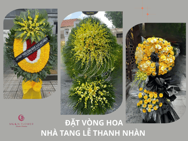 Đặt vòng hoa nhà tang lễ Thanh Nhàn giá rẻ