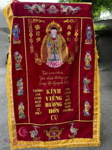 Bức trướng đám ma thông gia