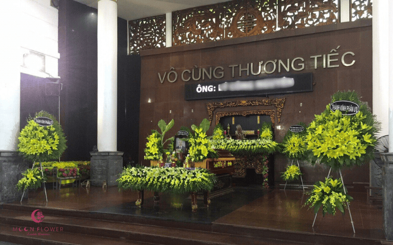 Dịch vụ đặt vòng hoa tang lễ tại 354
