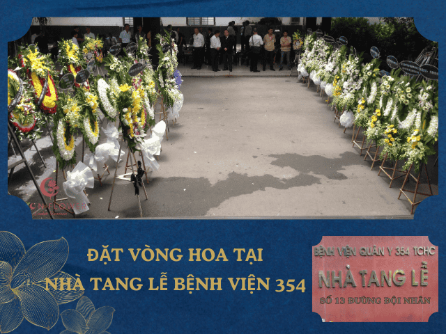 Đặt vòng hoa tang lễ tại 354