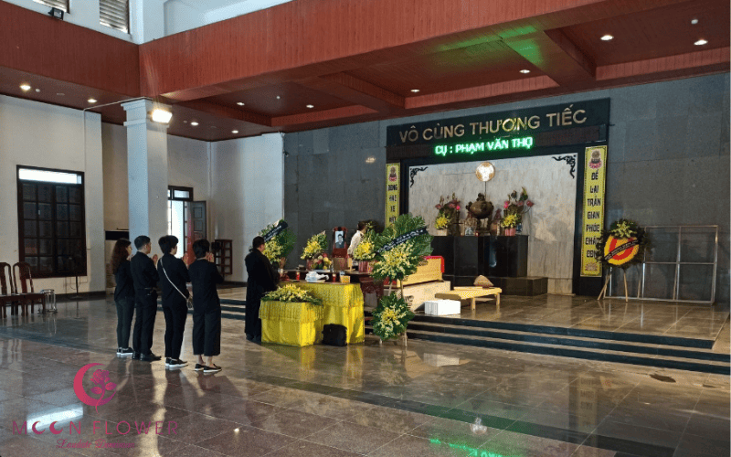 Hội trường Nhà tang lễ tại Long Biên
