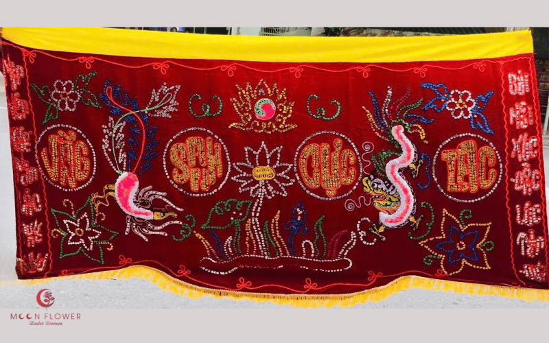 LIEN-18: Bức liễn tang lễ khổ ngang