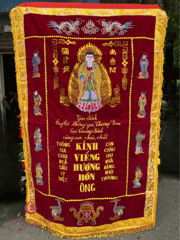 TRUONG-04: Bức trướng đám ma thông gia