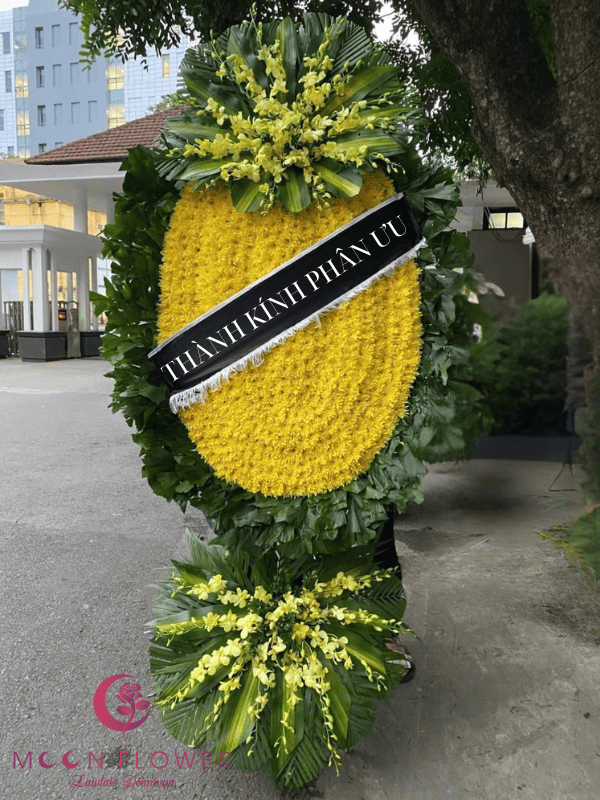 Lẵng hoa đám tang Về Miền An Lạc(1)