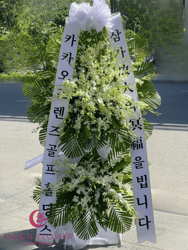 Lẵng hoa đám tang Về Nơi Quê Trời