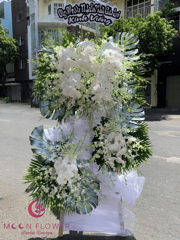 Vòng hoa đám tang Hẹn Gặp Thiên Thu