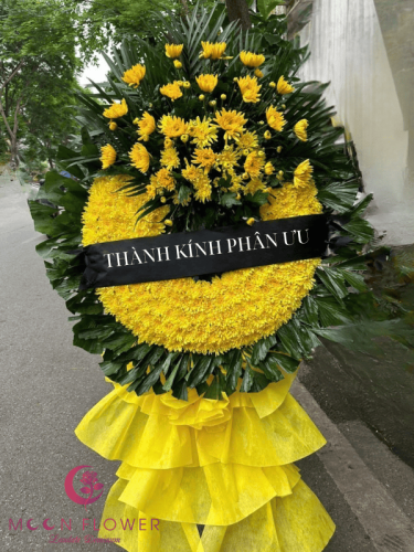 Vòng hoa đám tang Hoa Tiễn Người Thương