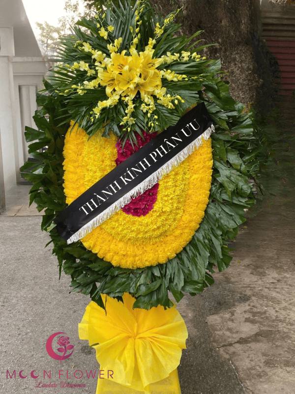 Vòng hoa tang lễ Thiên Thu Vĩnh Cửu