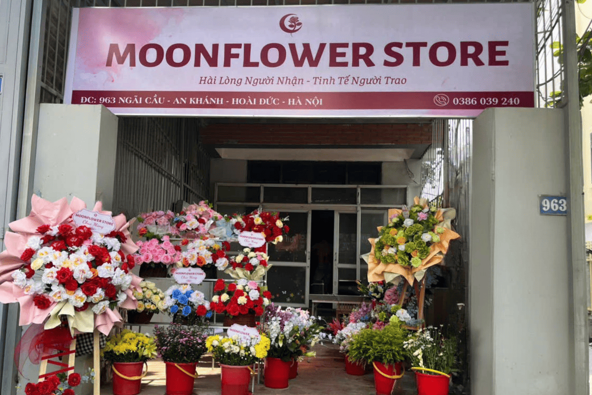 MoonFlower Store khai trương chi nhánh An Khánh