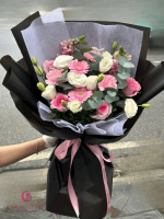 Bó Hoa Hồng Nụ Cười Hạnh Phúc