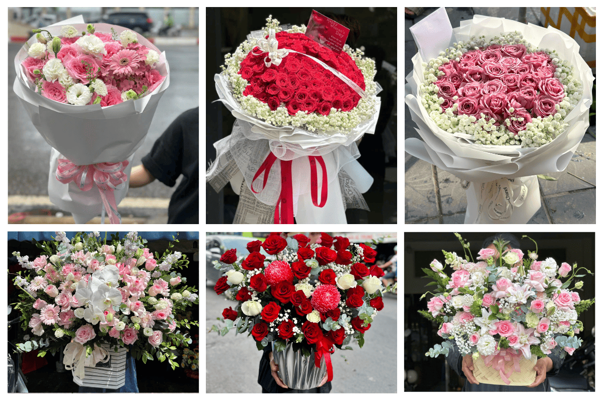 Dịch vụ hoa sinh nhật tại MoonFlower Store Kim Ngưu