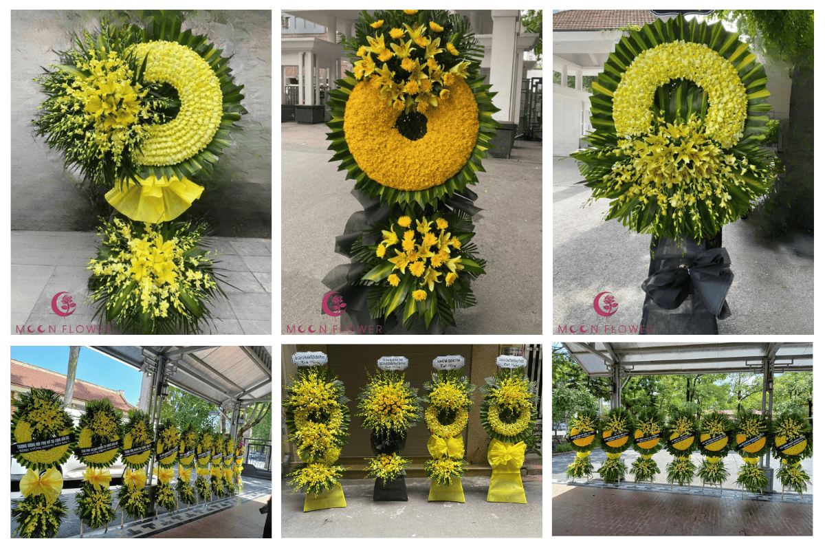 Dịch vụ hoa tang lễ tại MoonFlower Store An Khánh