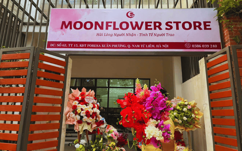 Cửa hàng khang trang rộng rãi