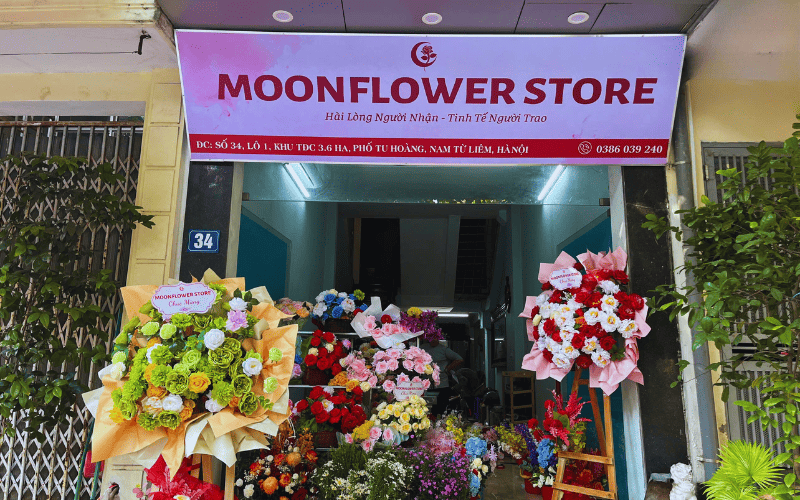 Khai trương MoonFlower Store chi nhánh Tu Hoàng