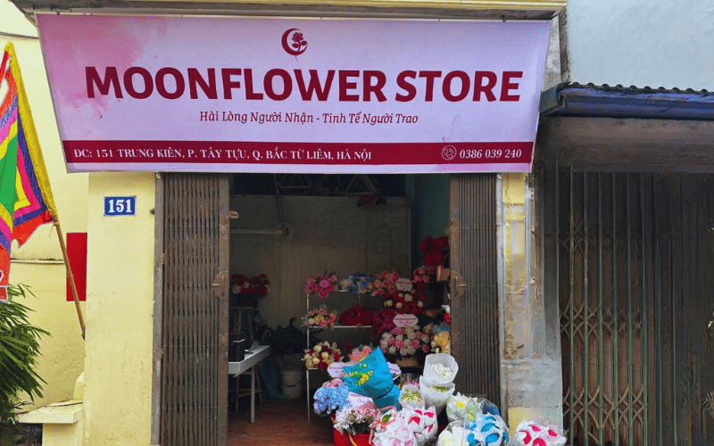 MoonFlower Store chi nhánh Bắc Từ Liêm khai trương