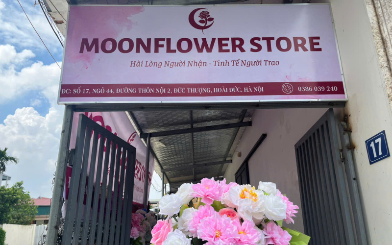 MoonFlower Store chi nhánh Thôn Nội 2 Hoài Đức khai trương