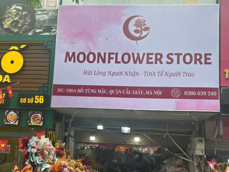 MoonFlower Store chi nhánh Hồ Tùng Mậu khai trương