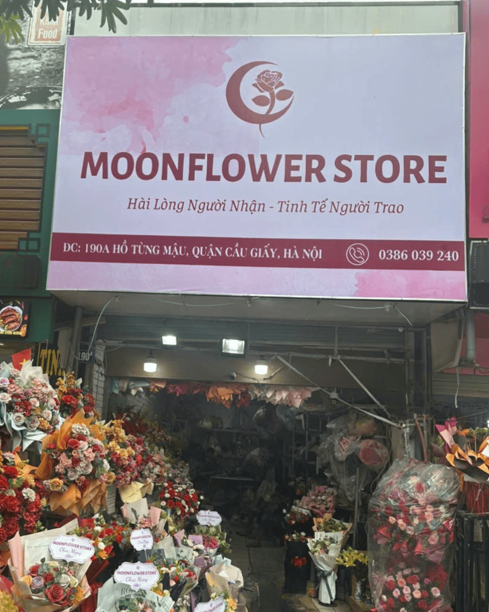 MoonFlower Store chi nhánh Hồ Tùng Mậu tuyển dụng nhân sự